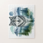 イエローストーンウルフジグソーパズル ジグソーパズル (縦)