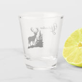 イエローストーンエルク ショットグラス (裏面)