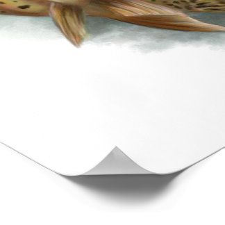 イエローストーンカッスロートマスプリント ポスター