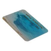 イエローストーンキープサクブループール写真国立公園 マグネット (右側)