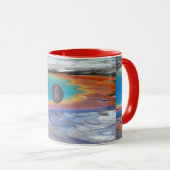 イエローストーングランドプリズマティック熱春カスタマイズ-  マグカップ (正面右)