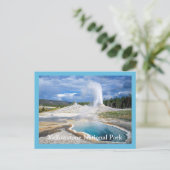 イエローストーンゲイザーポストカード ポストカード (スタンド正面)