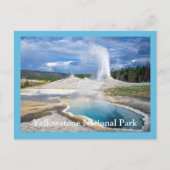 イエローストーンゲイザーポストカード ポストカード (正面)