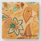 イエローストーンストーンコースター ストーンコースター (正面)