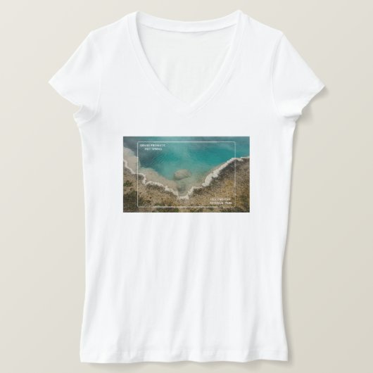 イエローストーンナショナルパークアドベンチャーバケーション Tシャツ (デザイン正面)