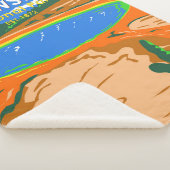 イエローストーンナショナルパークグランドプリズマティック春 シェルパブランケット (3/4)