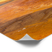 イエローストーンナショナルパークグランドプリズマティック春 ポスター (角)