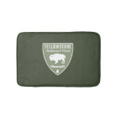 イエローストーンナショナルパークビソン バスマット (正面)