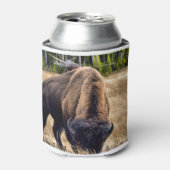 イエローストーンナショナルパークビソン 缶クーラー (缶正面)