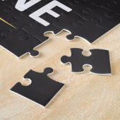 イエローストーンナショナルパークホット春 ジグソーパズル (側面)