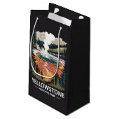 イエローストーンナショナルパークホット春 スモールペーパーバッグ (裏面アングル)
