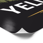 イエローストーンナショナルパークホット春 ポスター (コーナー)