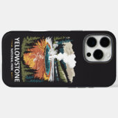 イエローストーンナショナルパークホット春 Case-Mate iPhoneケース (裏面 (横))