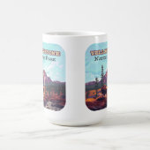 イエローストーンナショナルパークワイオミンビソンガイザー コーヒーマグカップ (中央)