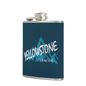 イエローストーンナショナルパークワイオミンモンタナマウンテン フラスク (左)