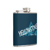 イエローストーンナショナルパークワイオミンモンタナマウンテン フラスク (右)