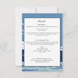 イエローストーンナショナル結婚パーク詳細レトロ 招待状