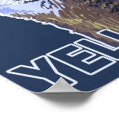 イエローストーンハウリングウルフ ポスター (角)