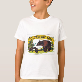 イエローストーンパークワイオミングヴィンテージ Tシャツ