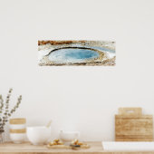 イエローストーンプールプリント ポスター (キッチン)