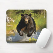 イエローストーンベアーマウスパッド マウスパッド (マウス)
