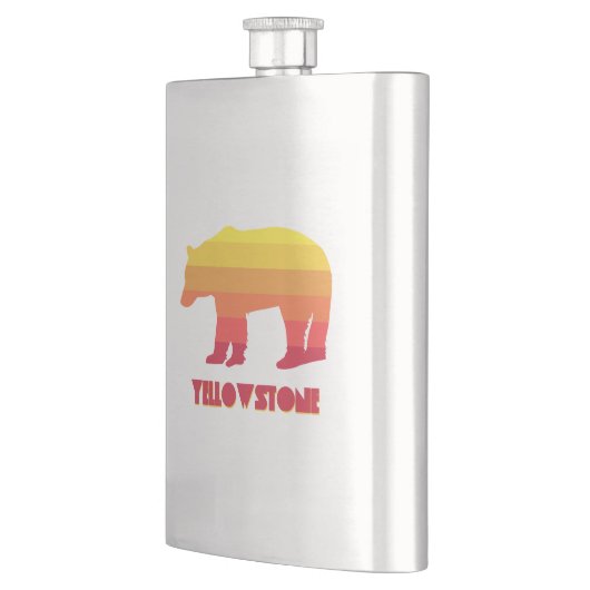 イエローストーンベア フラスク (左)