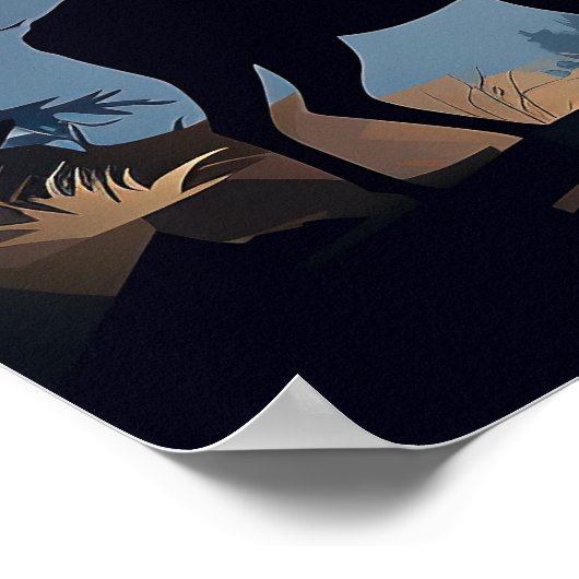 イエローストーンポスターアート ポスター (角)