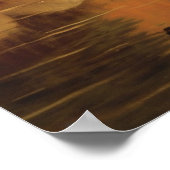 イエローストーンポスターアート ポスター (角)