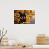 イエローストーンポスターアート ポスター (キッチン)