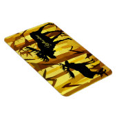 イエローストーンマグネットムース マグネット (右側)