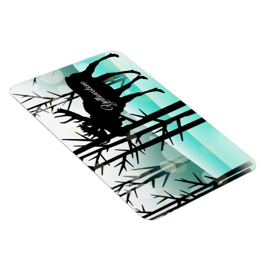 イエローストーンマグネットムース マグネット (右側)