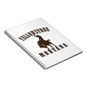 イエローストーンモンタナ ノートブック (右側)