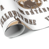 イエローストーンモンタナ ラッピングペーパー (ロールコーナー)