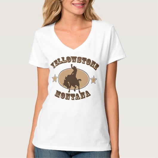イエローストーンモンタナ Tシャツ (正面)