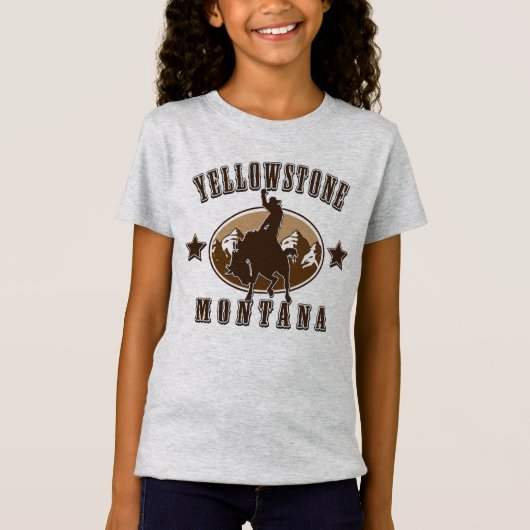 イエローストーンモンタナ Tシャツ (正面)