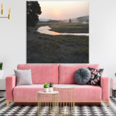 イエローストーンモーニングキャンバスプリント キャンバスプリント (インサイチュ (リビング))