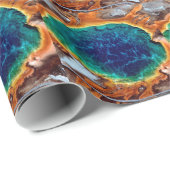 イエローストーンワイオミング ラッピングペーパー (ロールコーナー)