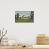 イエローストーンワイビューオブピニーイン ポスター (キッチン)