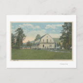 イエローストーンワイビューオブピニーイン ポストカード (正面)