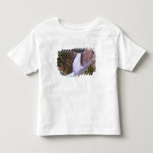 イエローストーン下流域の滝、グランドキャニオン トドラーTシャツ