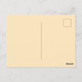 イエローストーン公園のビンテージベアポストカード ポストカード (裏面)