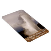 イエローストーン公園の忠実な老人 マグネット (右側)