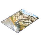 イエローストーン公園は滝を下げます ノートブック (左側)