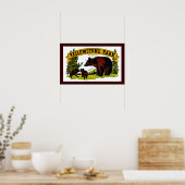 イエローストーン公園 ポスター (キッチン)