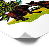 イエローストーン公園 ポスター (角)