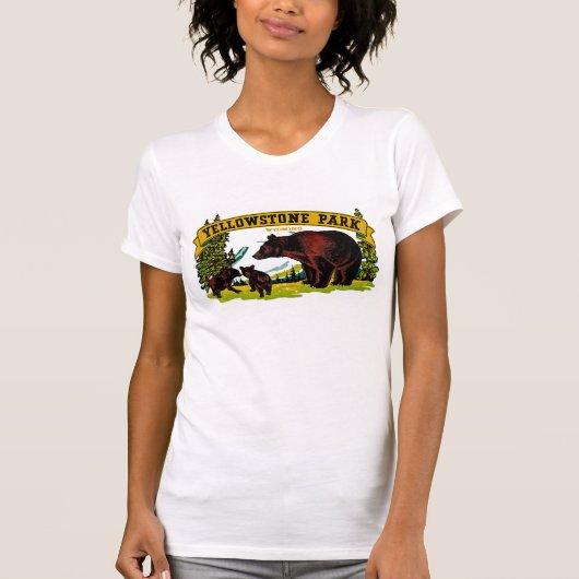 イエローストーン公園 Tシャツ (正面)