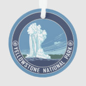 イエローストーン国立公園おみやげ オーナメント (裏面)