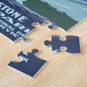 イエローストーン国立公園おみやげ ジグソーパズル (側面)