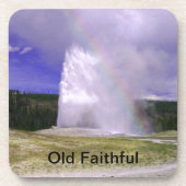 イエローストーン国立公園に忠実 コースター (正面)