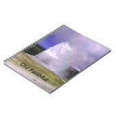 イエローストーン国立公園に忠実 ノートブック (左側)